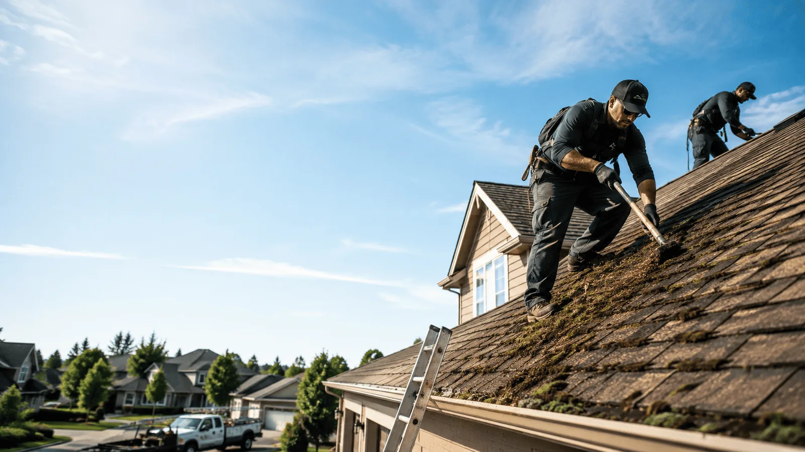 Roof Moss Removal in Kent, IL near me